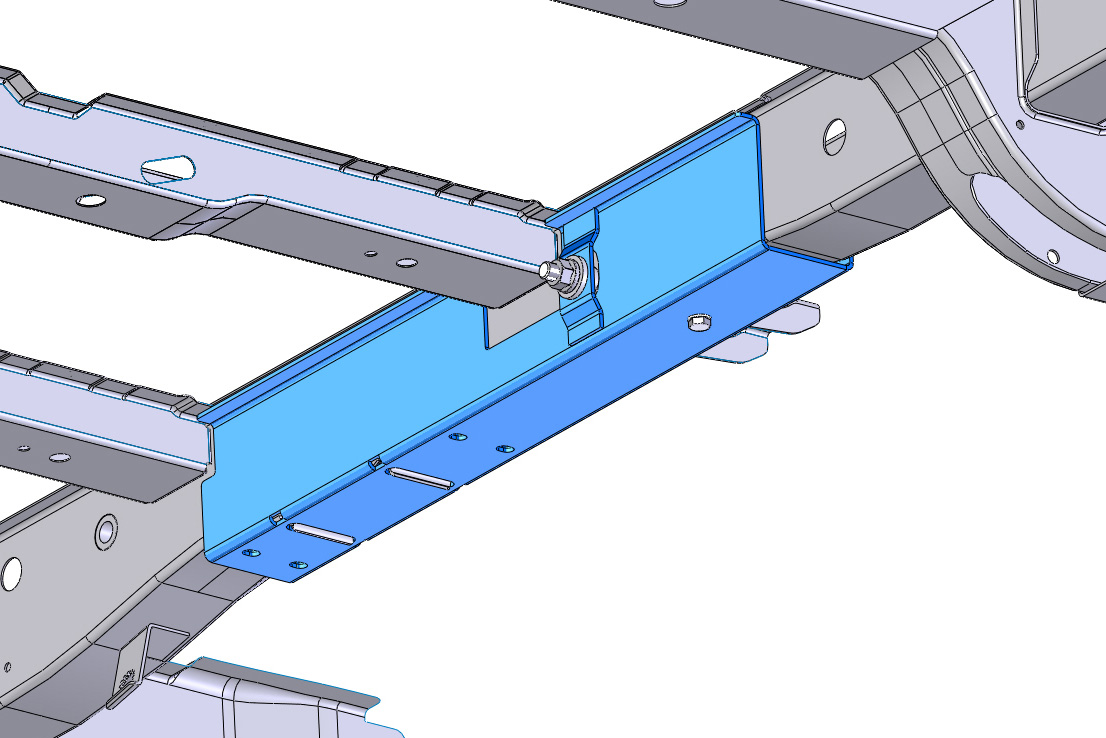 Höherlegung für die Hinterachse, +5 cm, für MB Sprinter, Fahrwerk, Zubehör  Mercedes Sprinter 906, Fahrzeugtechnik